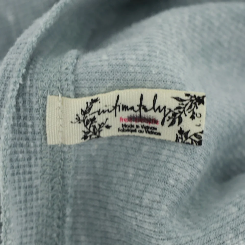 FREE‎ PEOPLE Dylan Thermal Bodysuit Henley with Thumb Holes Size Large NWOT
